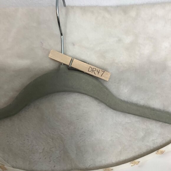 Melissa McCarthy Seven7 White Ruffle Dress Women 3X Gold Polka Dots Flowy - Picture 9 of 9